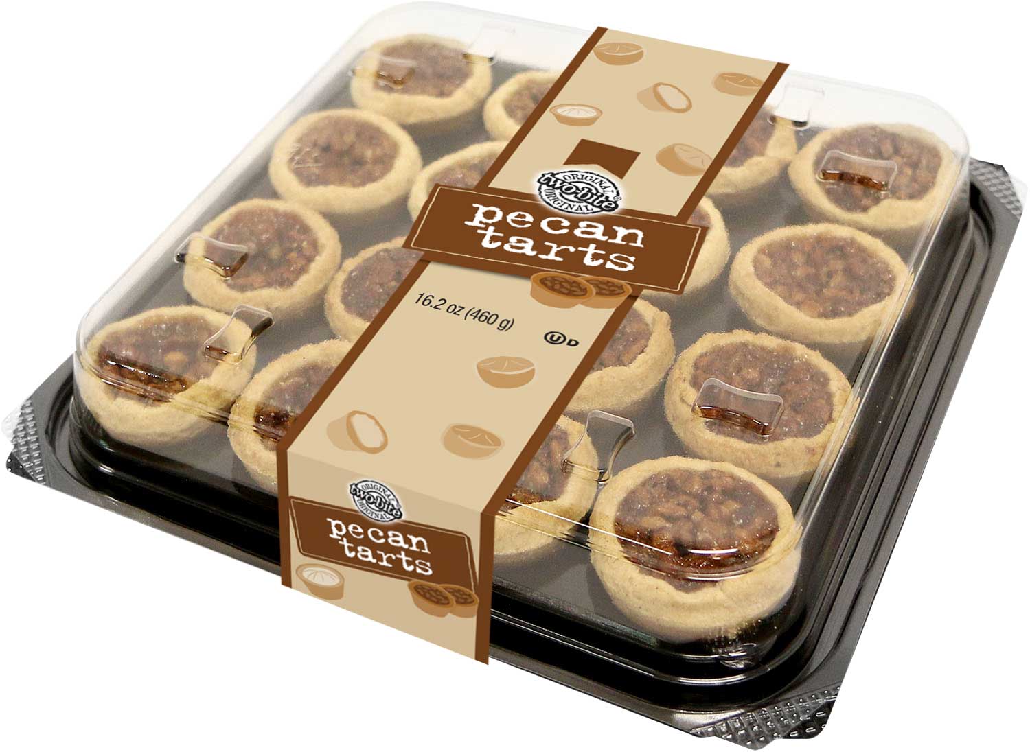 Two-bite Party Platter Mini Pecan Tarts, 16.2 Ounce -- 12 Per Case