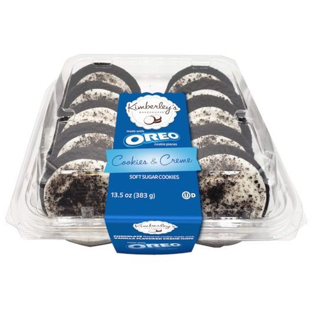Kimberleys Bakeshoppe Oreo Frosted Soft Sugar Cookies, 13.5 Ounce
