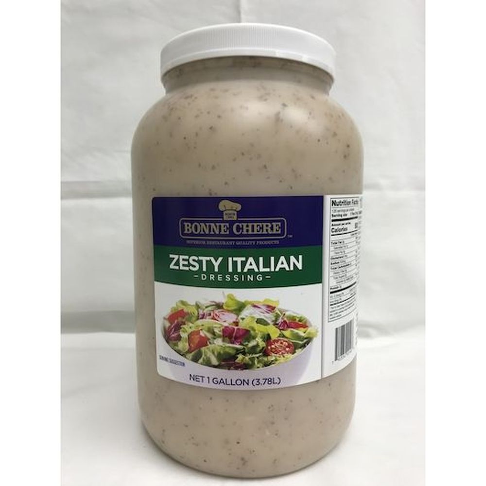 Bonne Chere Zesty Italian Dressing Bulk, 1 Gallon 4 per case