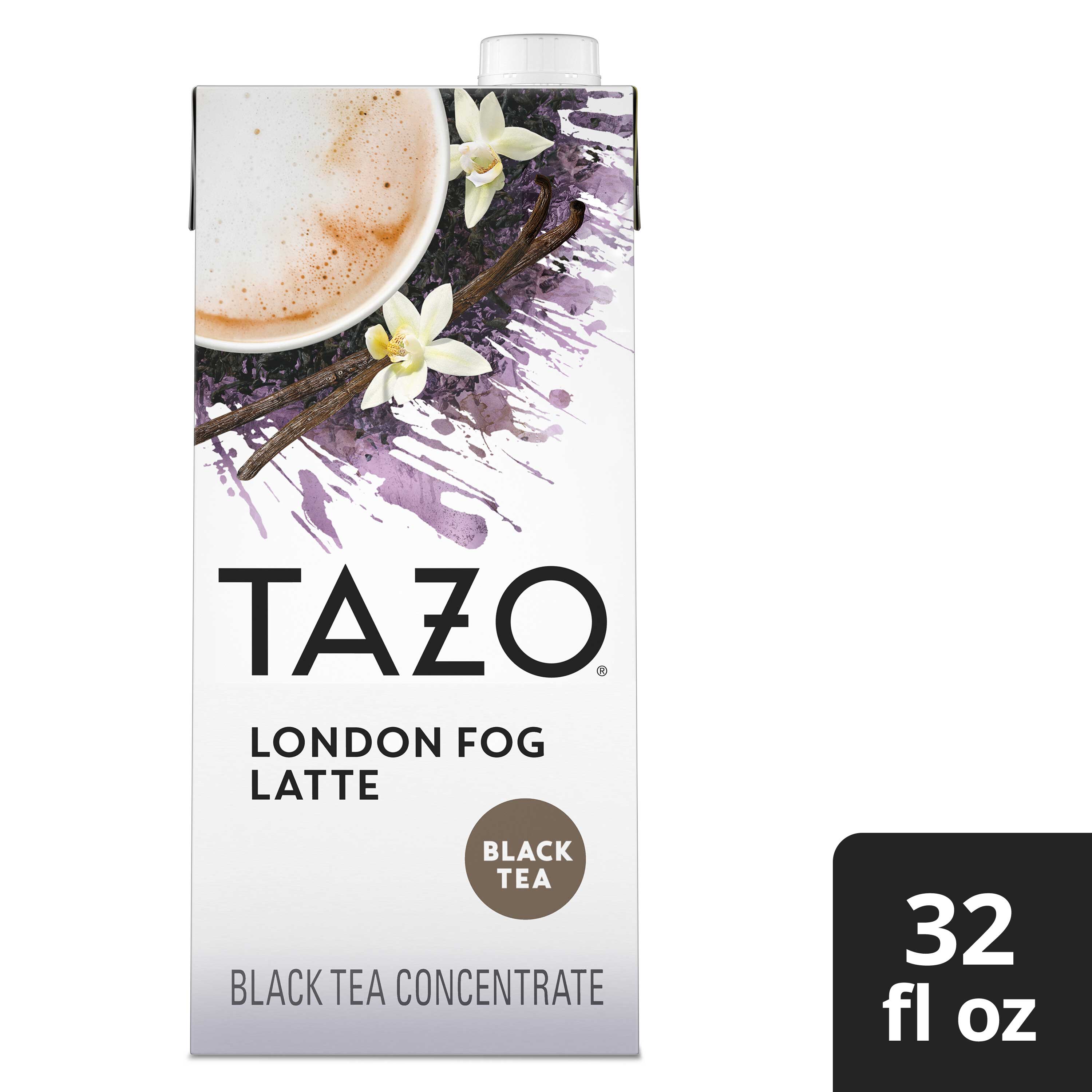Tazo London Fog Latte Black Tea Concentrate, 32 Ounce -- 6 per case