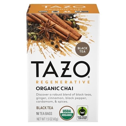 Tazo Organic Chai Black Tea Bag | FoodServiceDirect