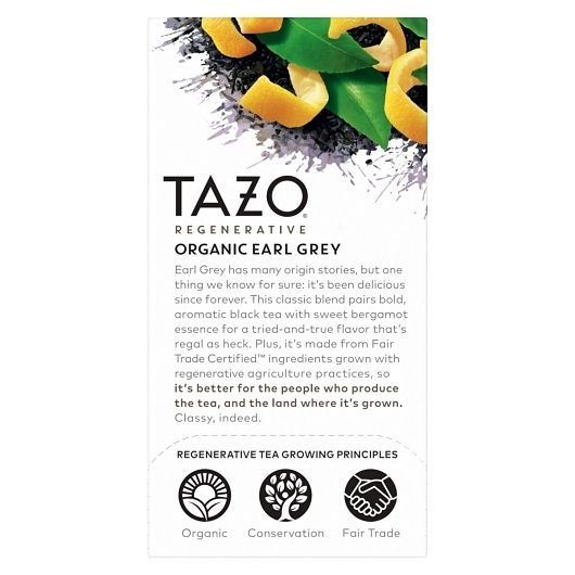Tazo Earl Grey Tea Bag, 16 count -- 6 per case