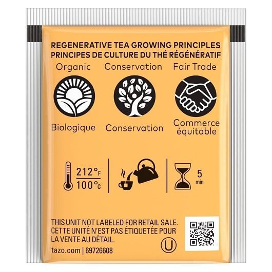 Tazo Organic Herbal Calm Tea Bag, 16 Count -- 6 Per Case