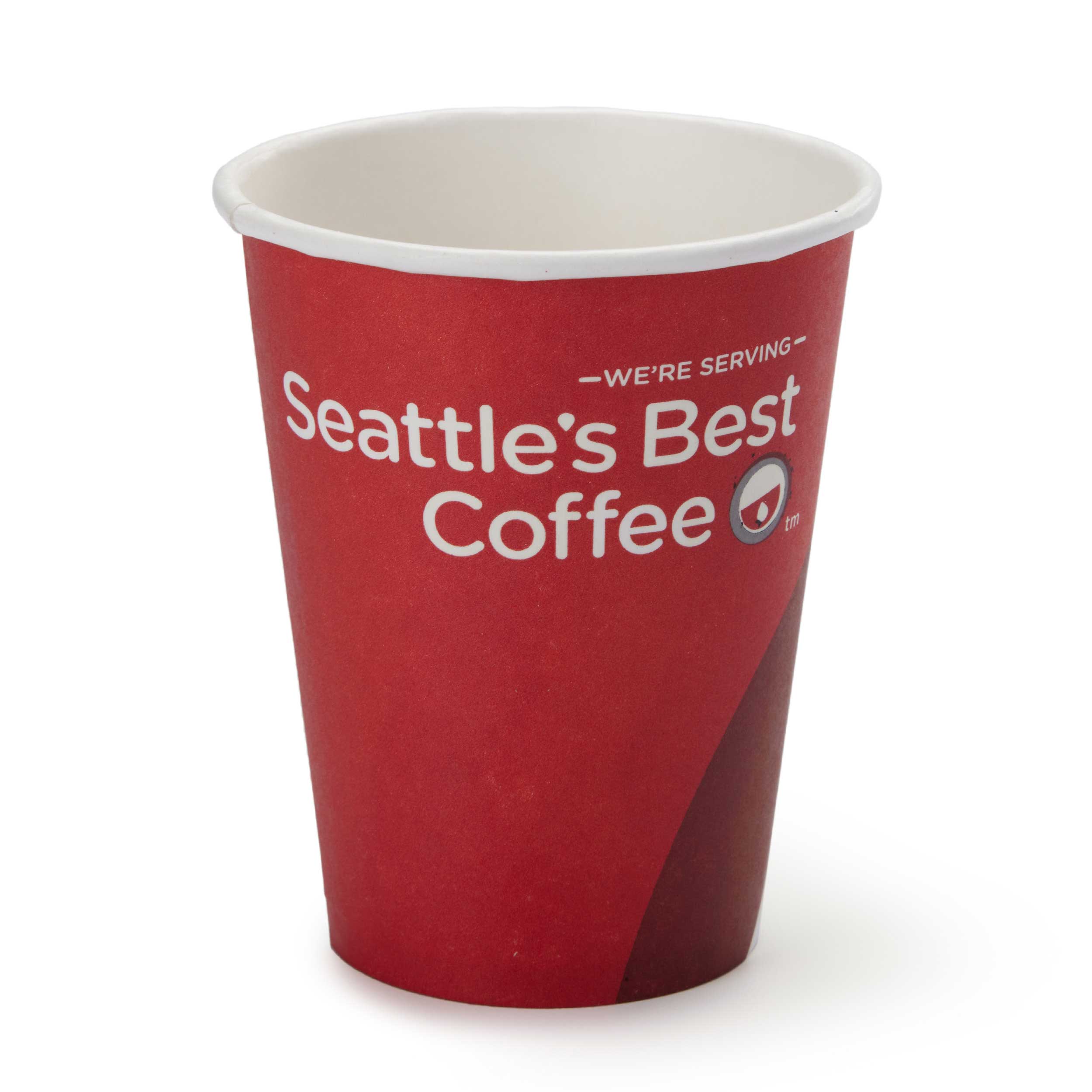 Seattles Best 8 Ounce Paper Hot Cup, 1000 count