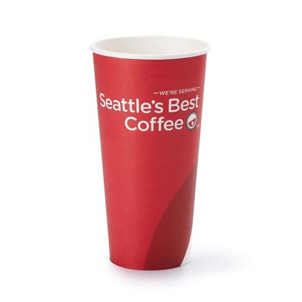 Seattles Best 20 Ounce Paper Hot Cup, 600 count