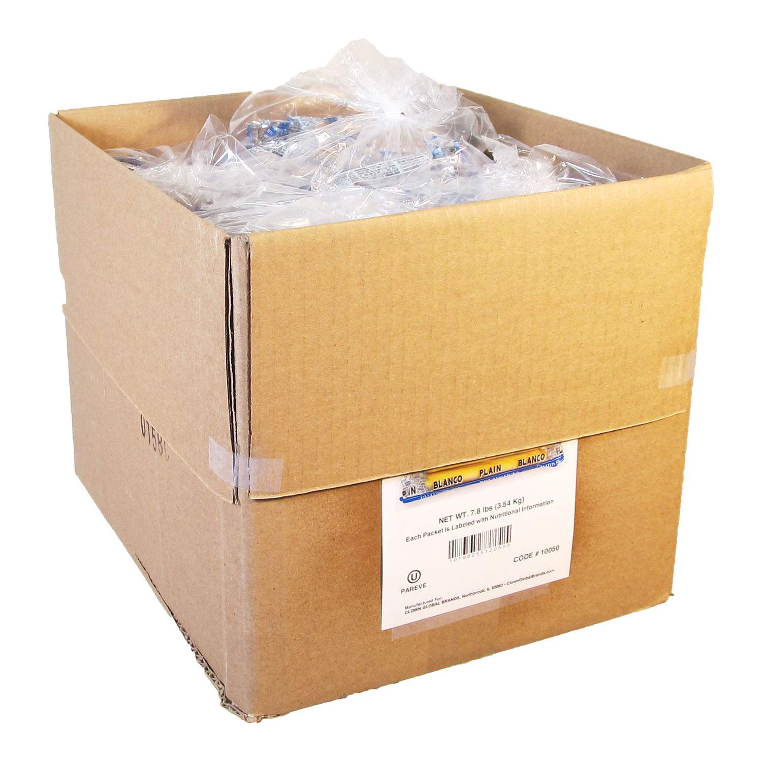 Clown Global Brands Plain Breadsticks, 2 Count -- 500 Per Case