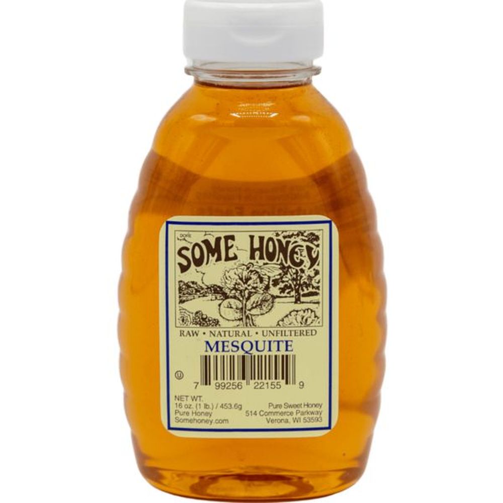 Some Honey Mesquite Blossom Honey, 16 Ounce -- 12 Per Case