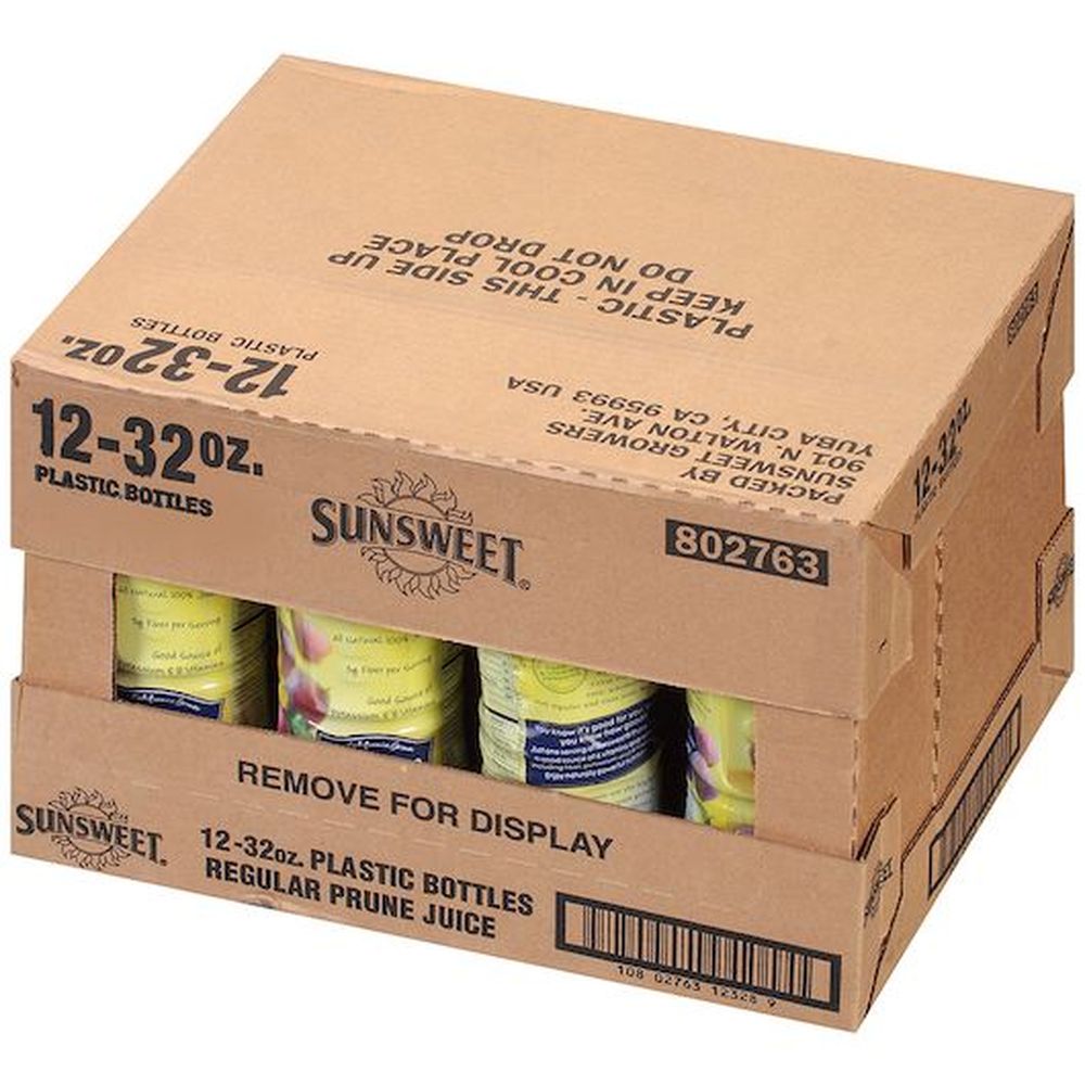 Sunsweet No Pulp Prune Juice, 32 Fluid Ounce -- 12 Per Case