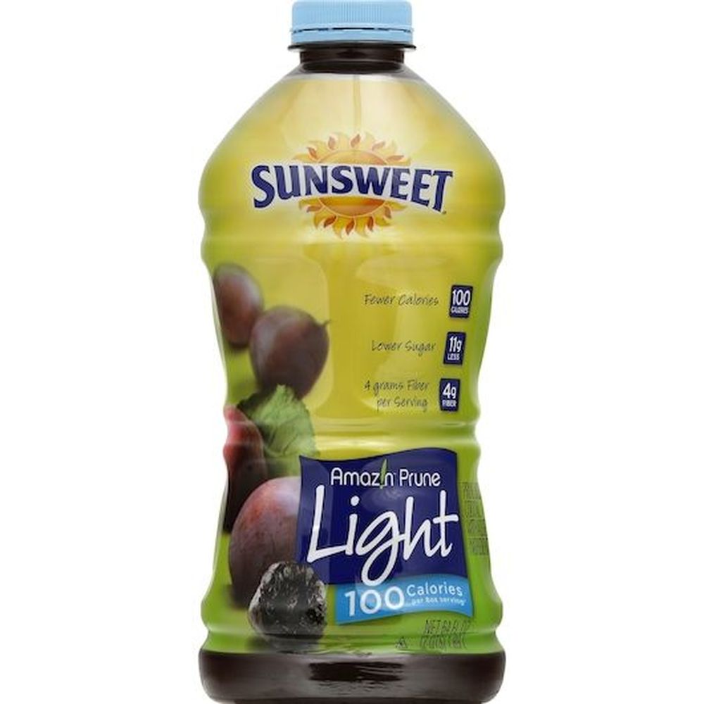 Sunsweet Light Prune Juice, 64 Fluid Ounce -- 6 Per Case