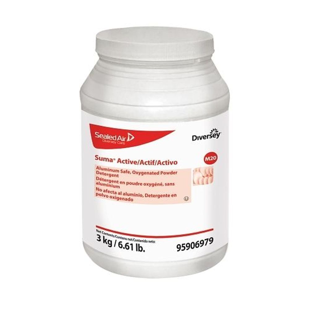 Suma Aluminum Safe Detergent Powder, 6.6 Pound -- 4 Per Case