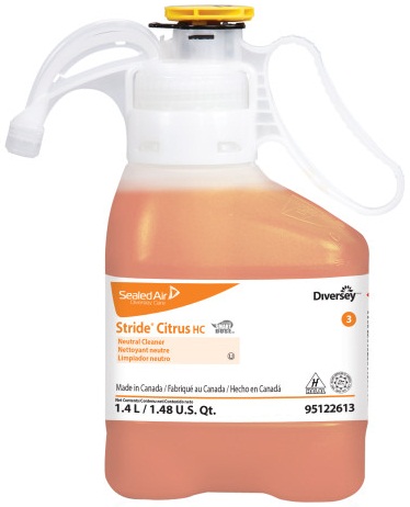 Stride Citrus Neutral Cleaner, 1.4 Liter -- 2 Per Case