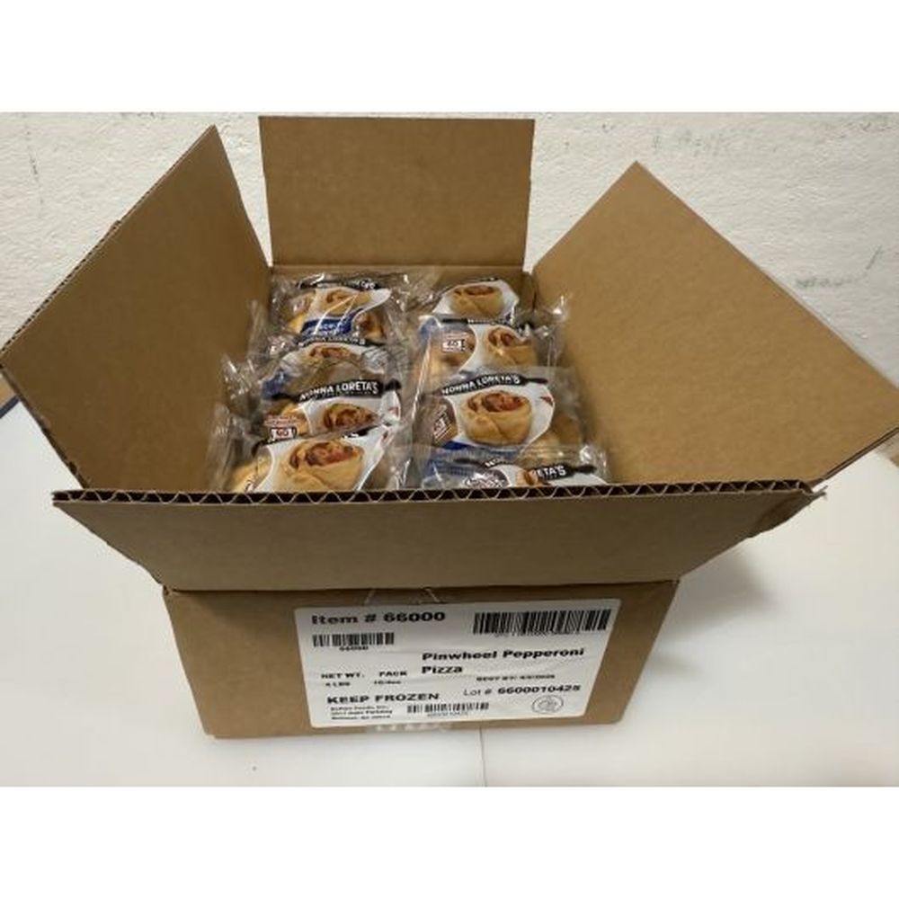 Nonna Loretas Pepperoni Pizza Pinwheel, 4 Ounce -- 16 Per Case