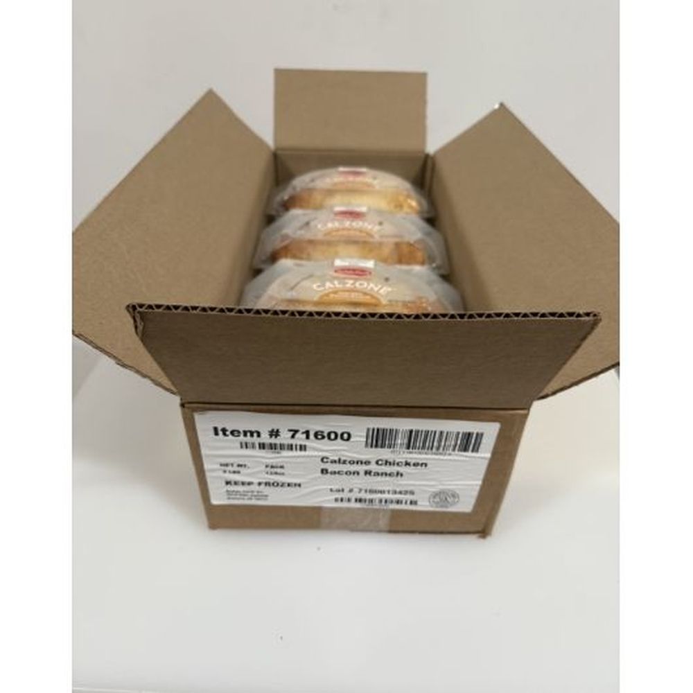 Depalo Foods Chicken Bacon Ranch Calzone, 8 Ounce -- 12 per case