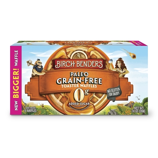 Birch Benders Paleo Grain-free Toaster Waffle, 7.4 Ounce -- 8 Per Case