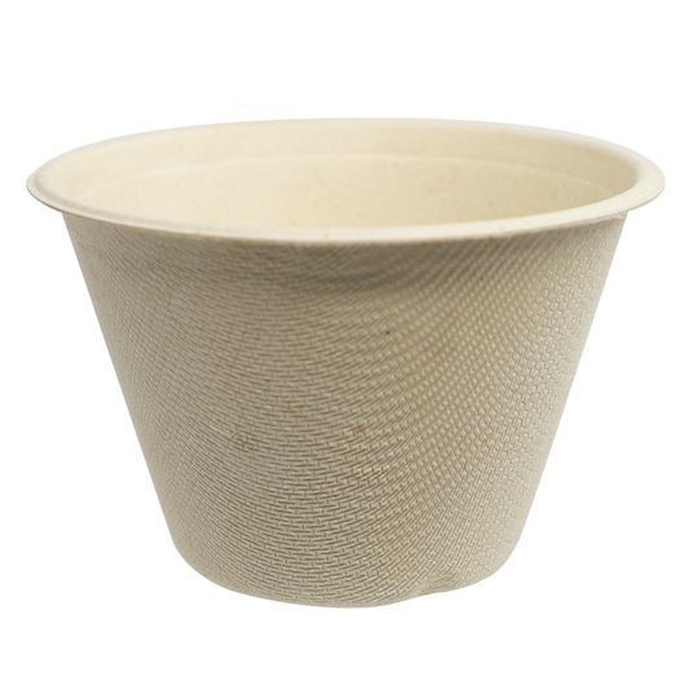 World Centric Unbleached Plant Fiber Compostable Souffle Cup, 50 Count -- 20 Per Case