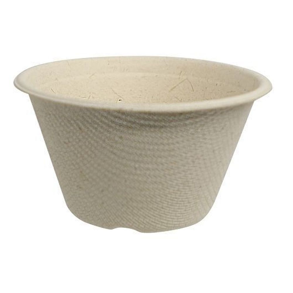 World Centric Unbleached Plant Fiber Compostable 2 Ounce Cup, 50 Count -- 40 Per Case