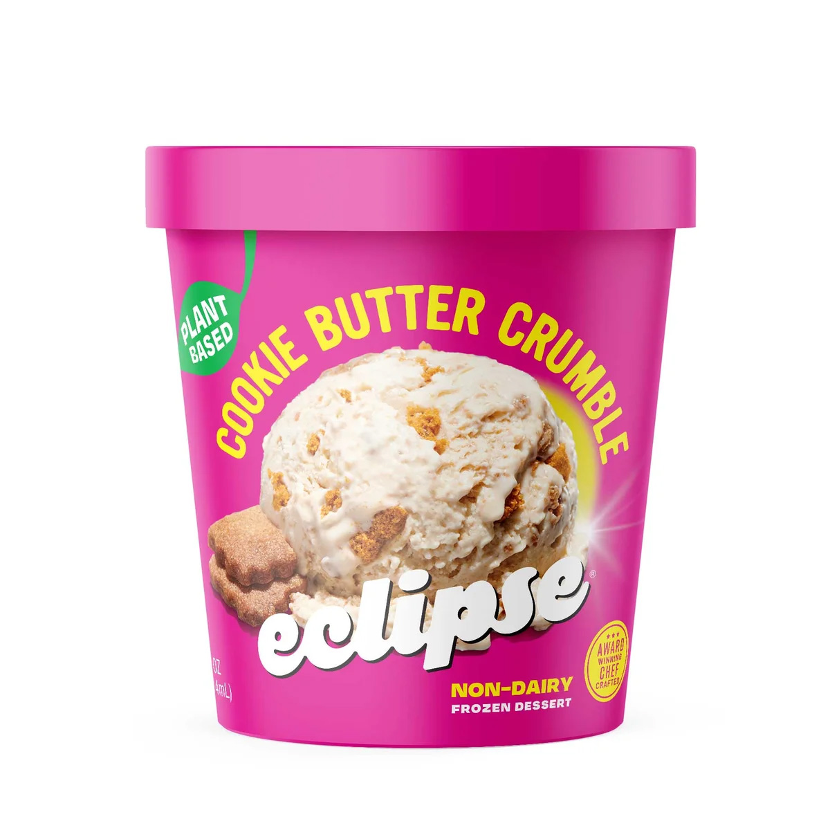Eclipse Premium Cookie Butter Frozen Dessert, 14 Ounce -- 8 per case