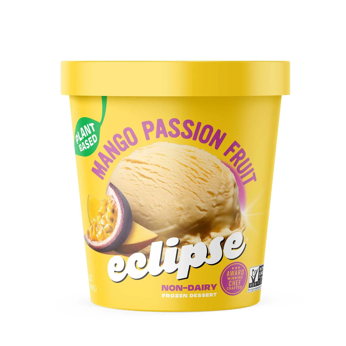 Eclipse Premium Mango Passionfruit Frozen Dessert, 14 Ounce -- 8 per case