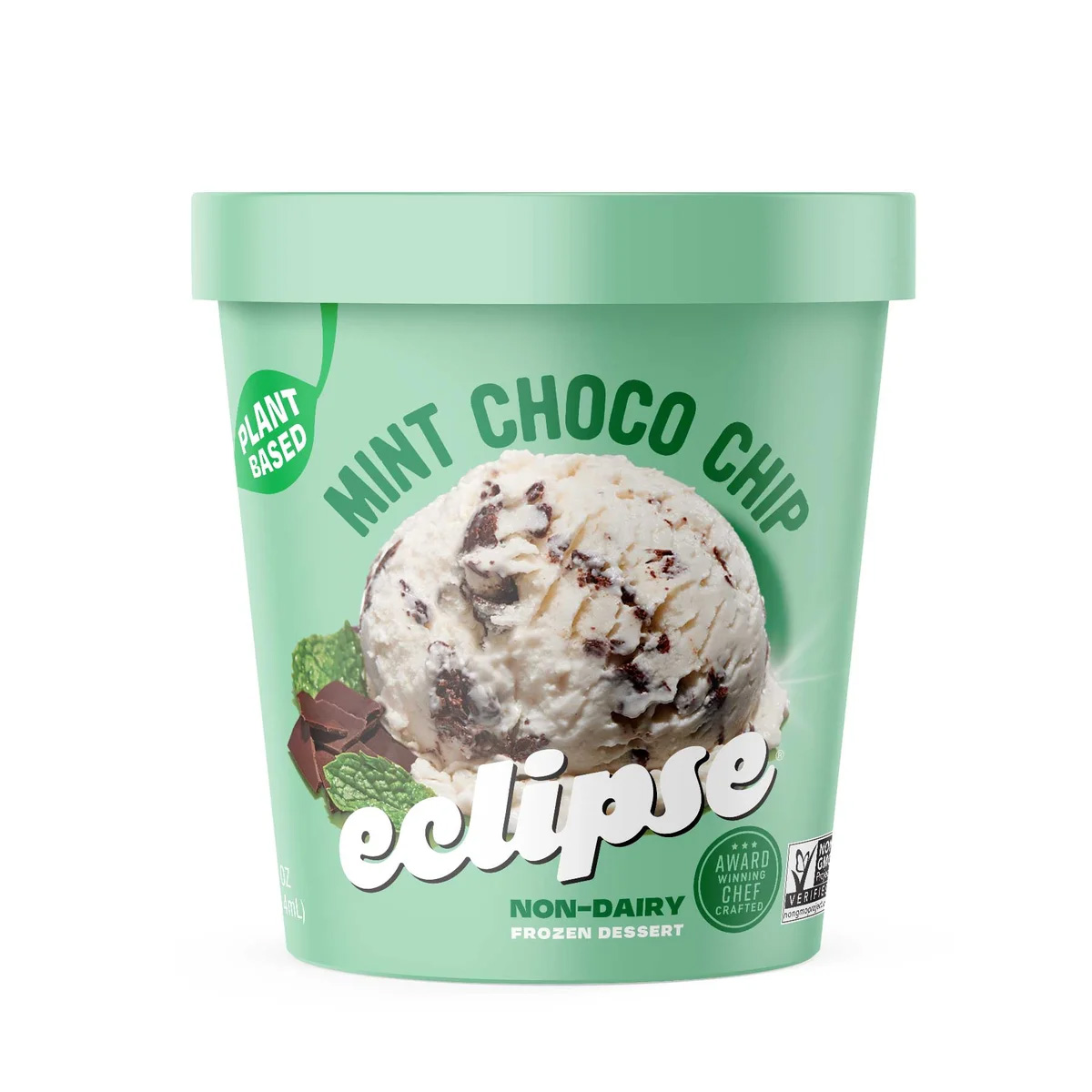 Eclipse Premium Mint Chip Frozen Dessert, 14 Ounce -- 8 per case