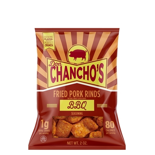 Bacon Curls Bbq Pork Rinds, 2 Ounce -- 6 Per Case