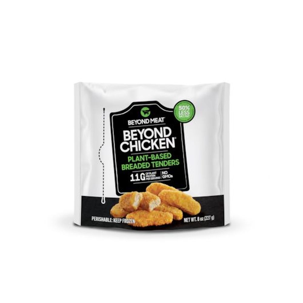 Beyond Meat Beyond Chicken Plant-Based Breaded Tenders, 8 Ounce -- 8 per case