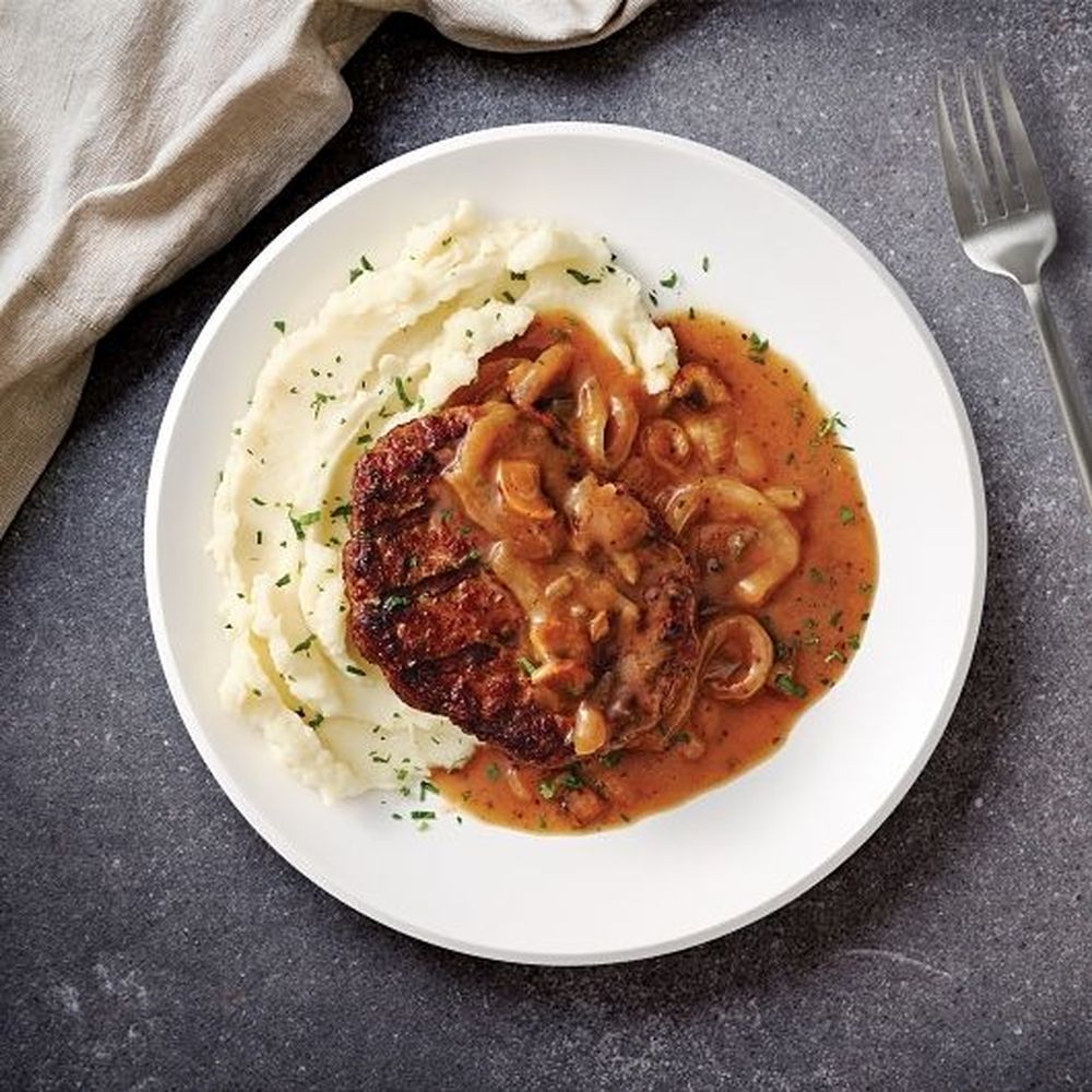By Chef Ramsay Salisbury Steak With Mashed Potatoes, 9.81 Ounce -- 8 Per Case