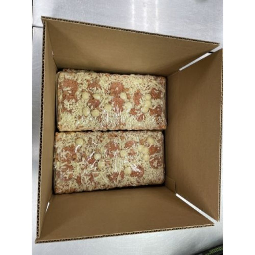 Cucina Grande Pepperoni And Mozzarella Flatbread Pizza, 12 Count
