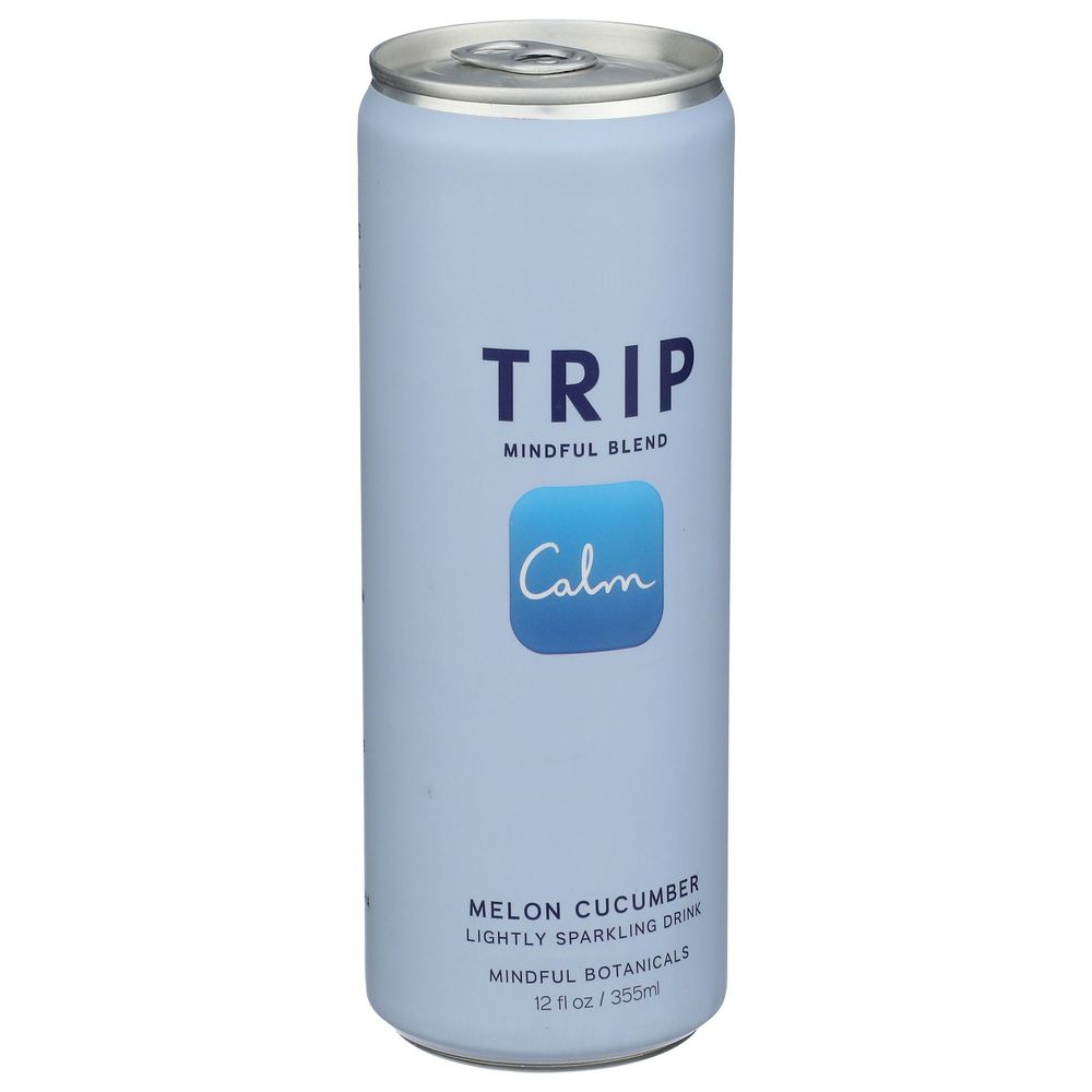 Trip Cucumber Mint Sparkling Water, 12 Fluid Ounce -- 12 Per Case