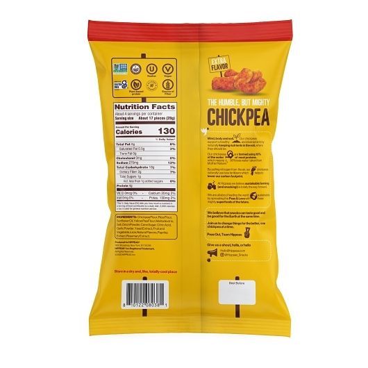 Hippeas Flavor Blast Blazin Hot Chickpea Puffs, 3.75 Ounce -- 12 Per Case
