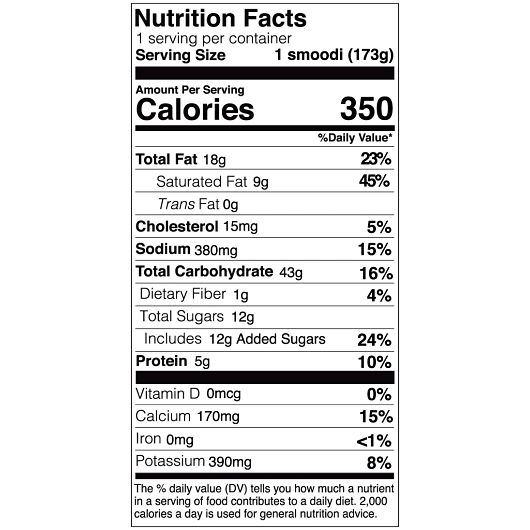 Smoodi Cookies Vanilla Cream Milk Shake, 6.1 Ounce -- 12 Per Case