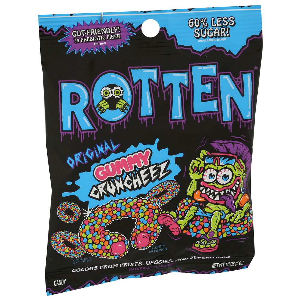 Rotten Original Gummy Cruncheez, 1.8 Ounce -- 8 Per Case