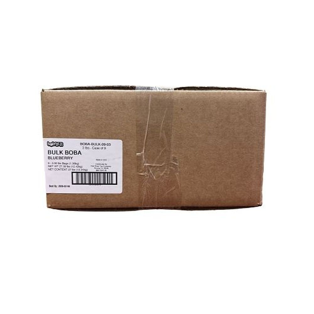 Bobazz To Go Blueberry Boba, Bulk, 3 Pound -- 9 Per Case