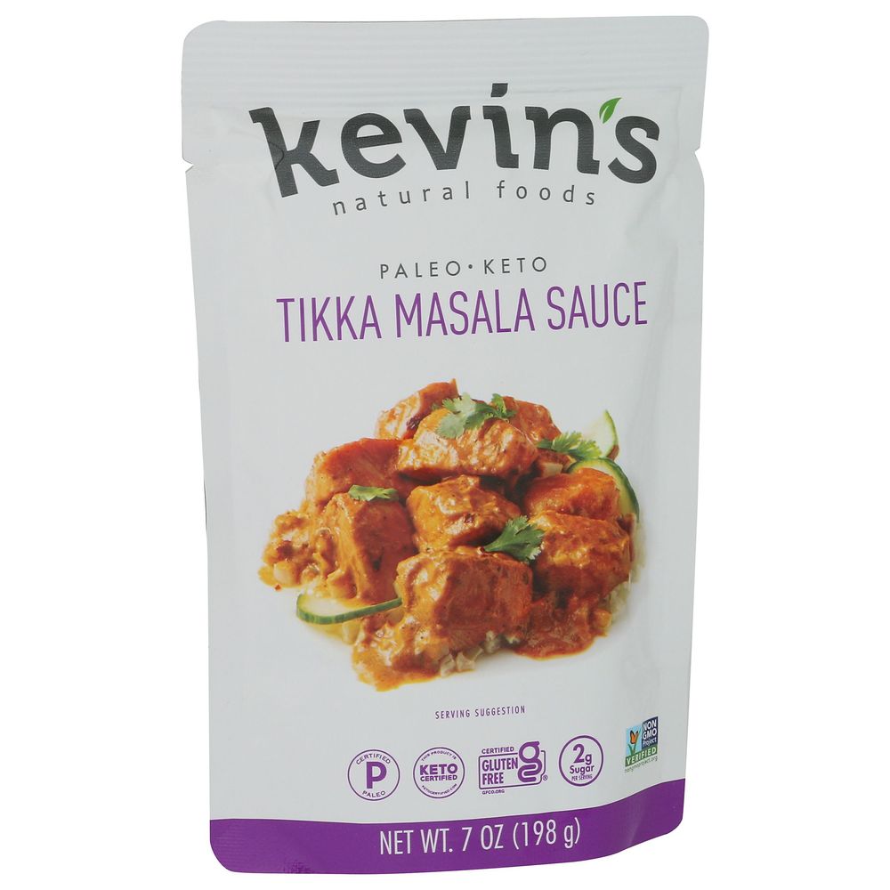 Kevins Natural Foods Tikka Masala Sauce, 7 Ounce -- 12 Per Case