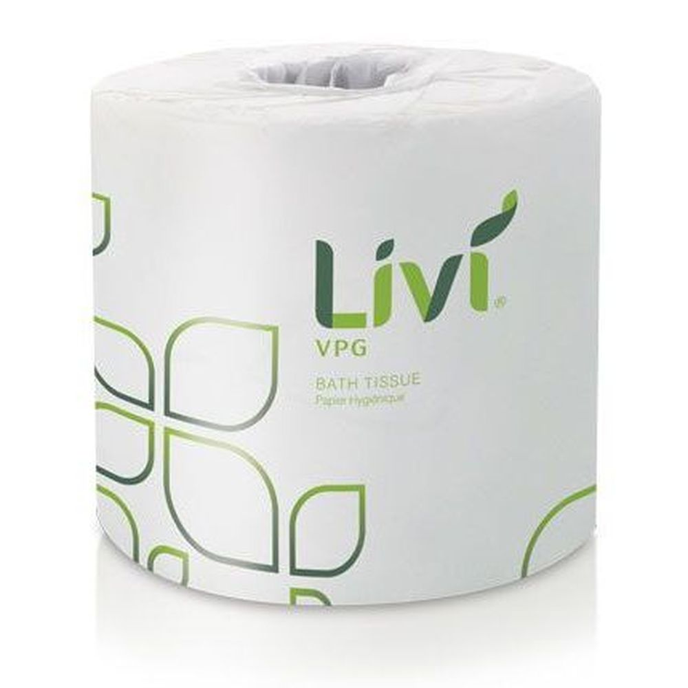 Solaris Livi Vpg White 2 Ply Bath Tissue, 400 Count -- 96 Per Case