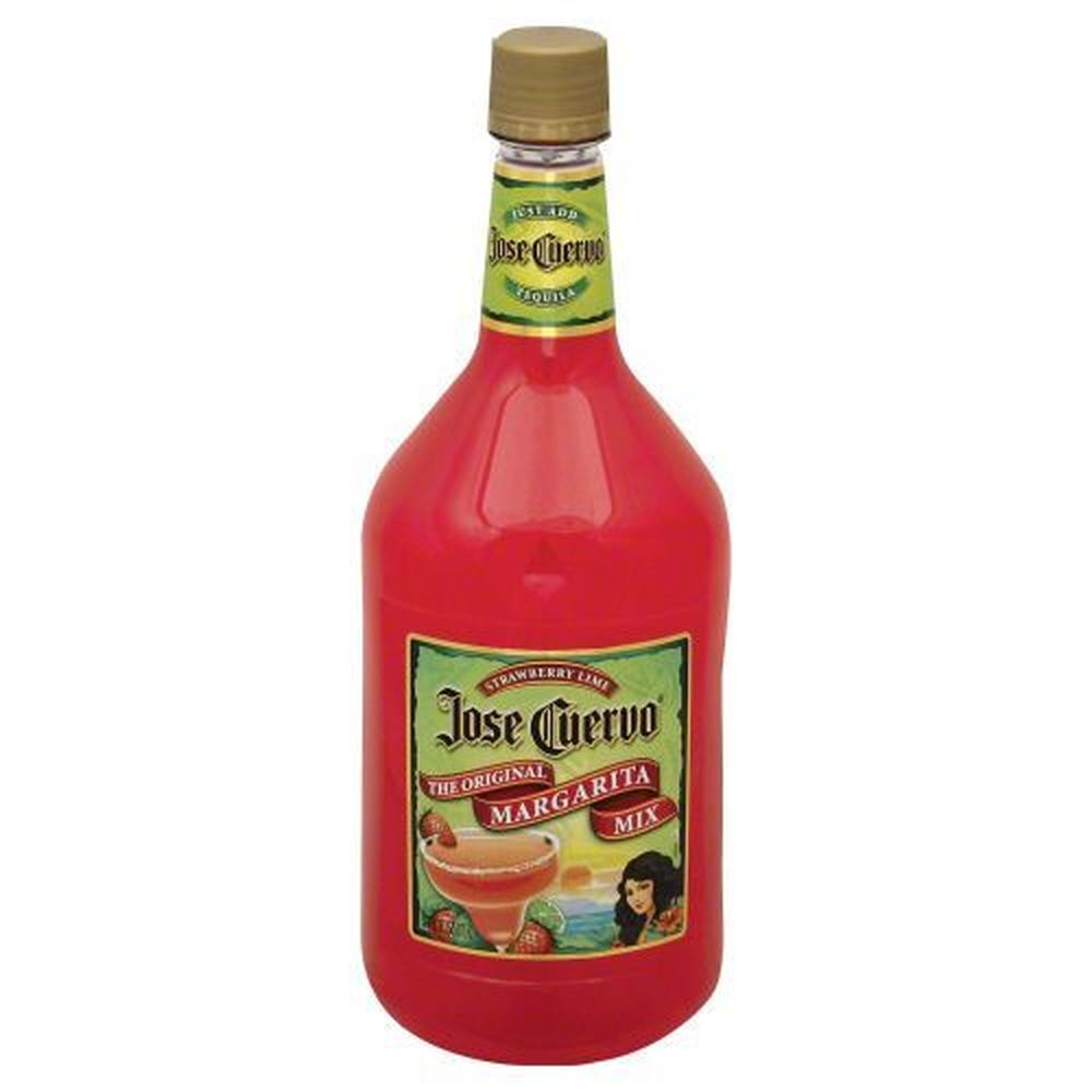 Jose Cuervo Strawberry Lime Margarita Mix, 1.75 Liter -- 6 Per Case