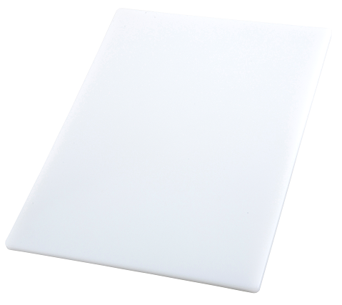 Winco White Cutting Board, 18 X 30 X 0.5 Inch -- 6 Per Case