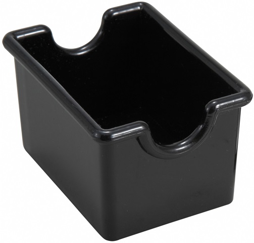 Winco Plastic Black Sugar Packet Holder, 3 1/2 X 2 1/2 X 2 Inch -- 72 Per Case