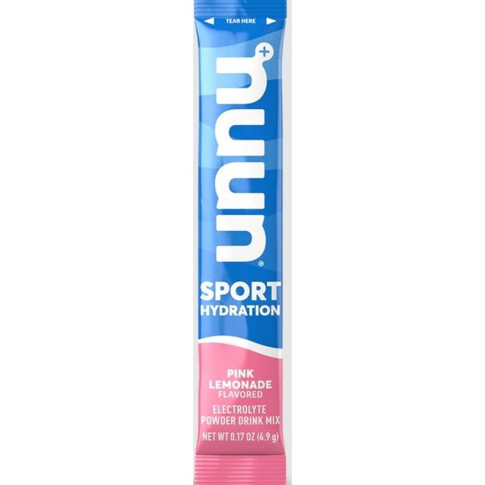Nuun Sport Hydration Pink Lemonade Electrolyte Powder Drink Mix, 0.173 Ounce -- 120 Per Case