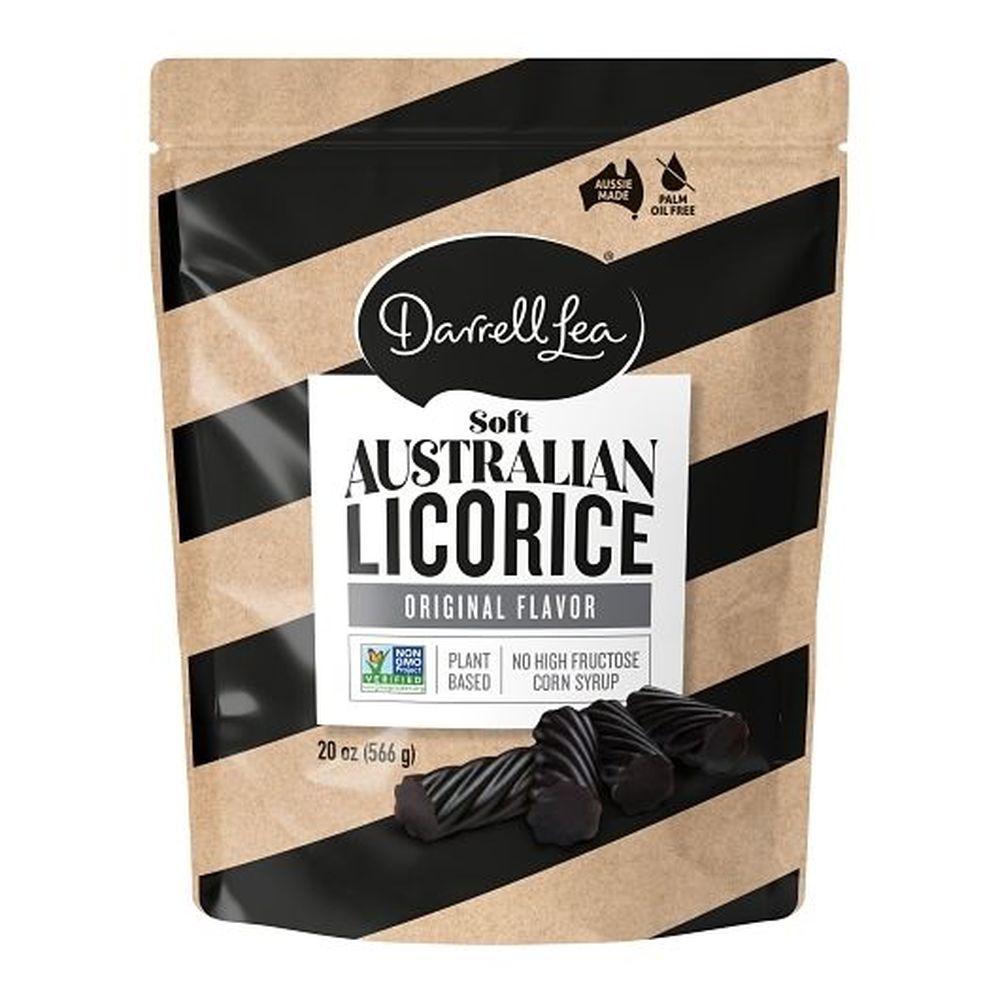 Darrell Lea Original Black Soft Eating Australian Licorice, 20 Ounce -- 10 Per Case