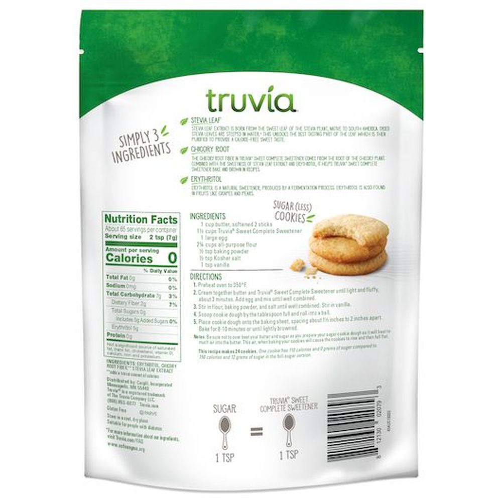 Truvia Sweet Complete Granule Brown Sweetener, 16 Ounce -- 8 Per Case