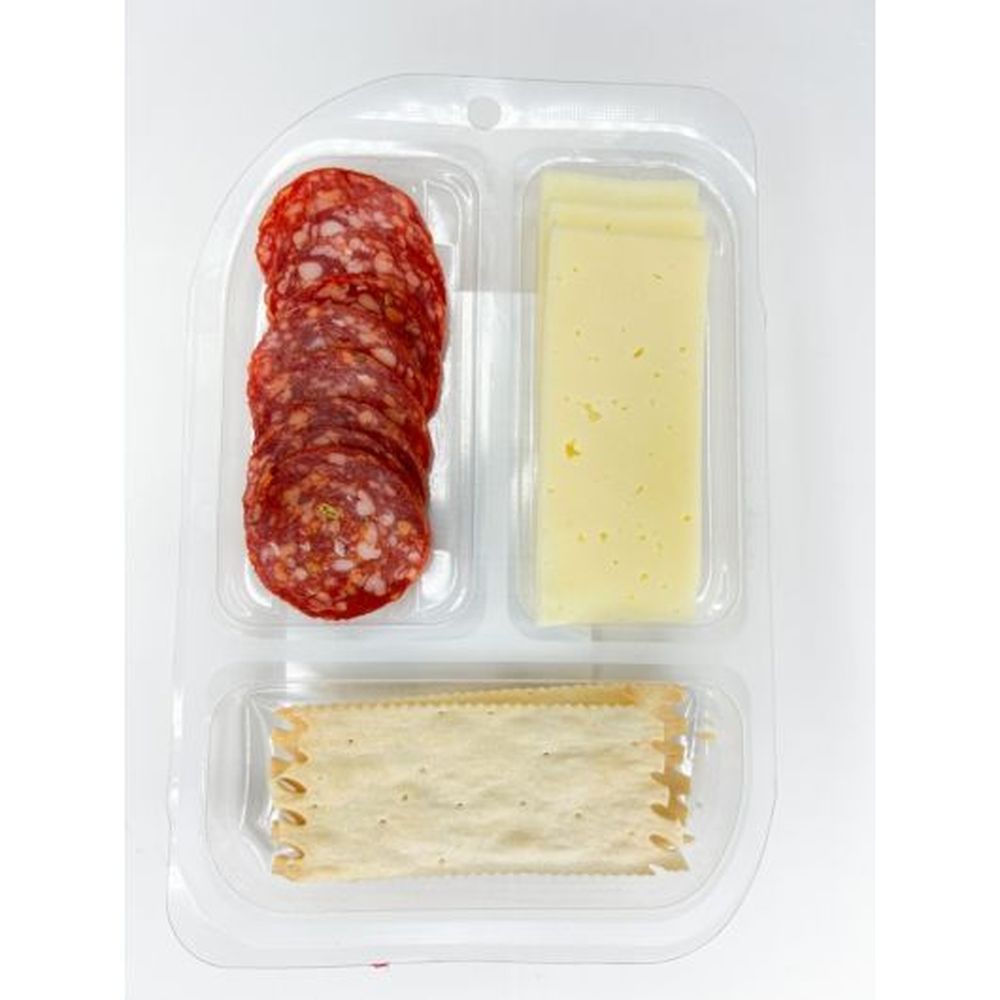 Olli Salumeria Calabrese Asiago Snack Pack, 2 Ounce -- 10 Per Case