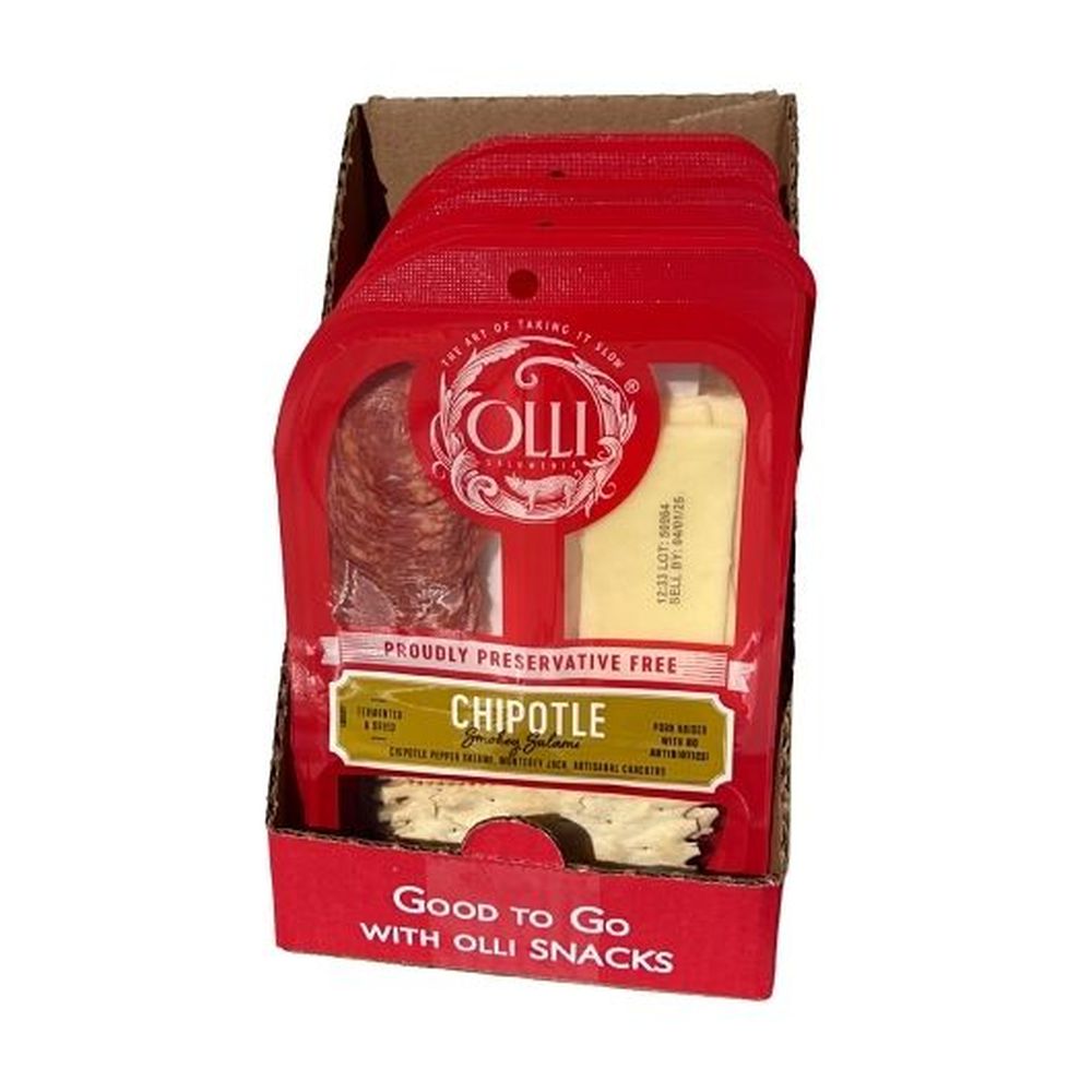 Olli Salumeria Chipotle Snack Pack, 10 Count -- 10 Per Case