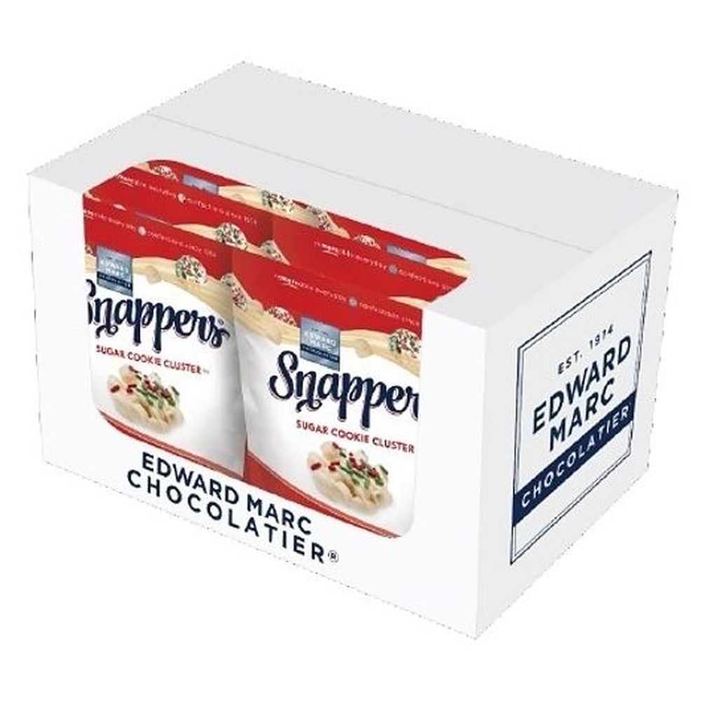 Snappers Holiday Sugar Cookie Cluster, 6 Ounce -- 10 Per Case