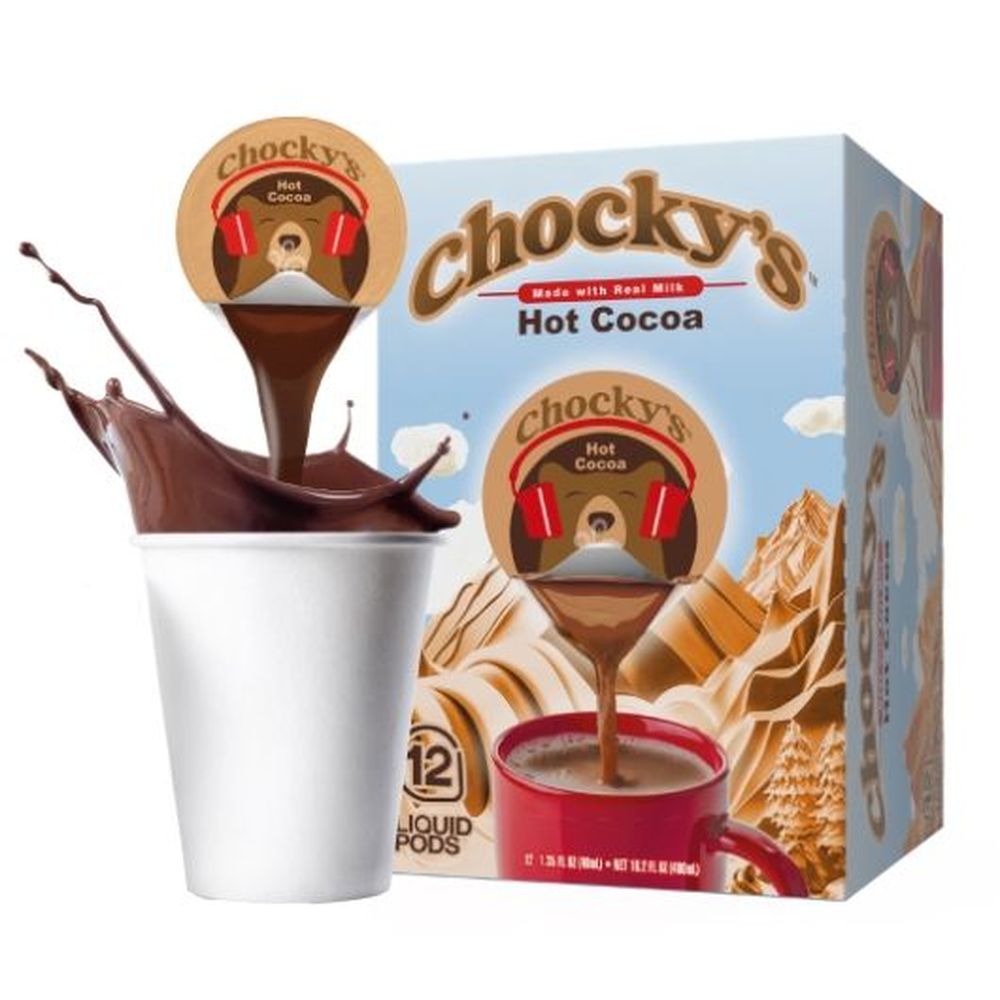 Java House Chockys Hot Cocoa Liquid Coffee Pods, 16.2 Ounce -- 4 Per Case
