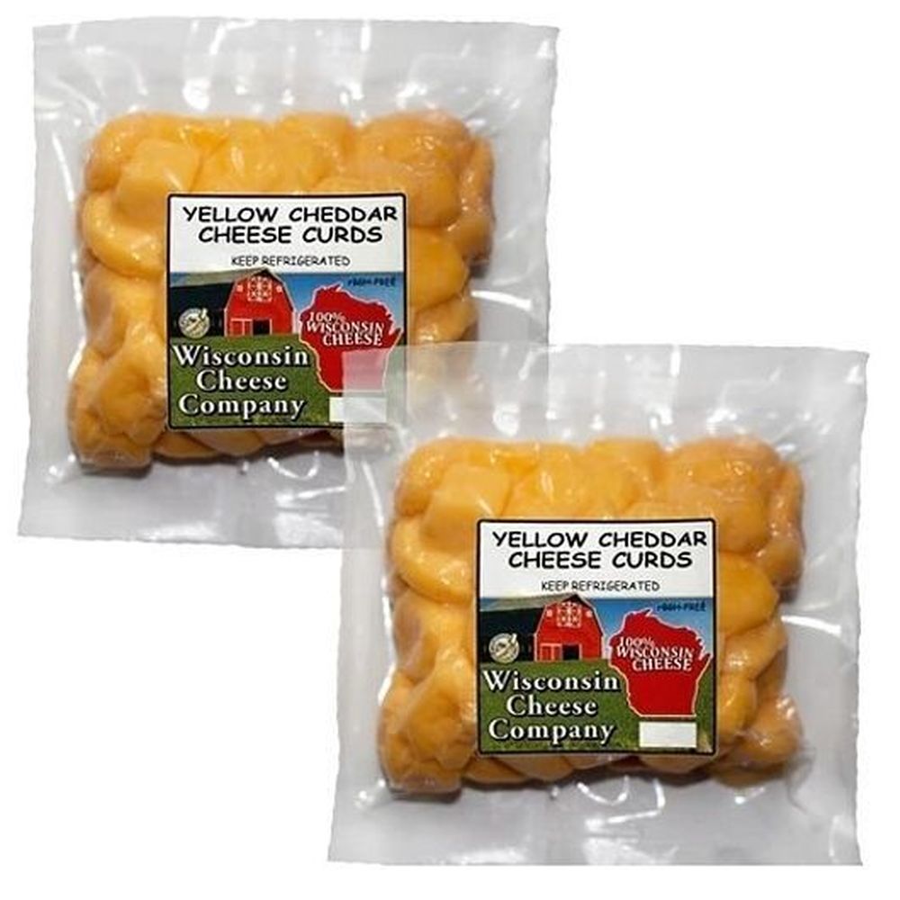 Wisconsin Cheese Company Yellow Cheddar Cheese Curds, 10 Ounce -- 12 Per Case