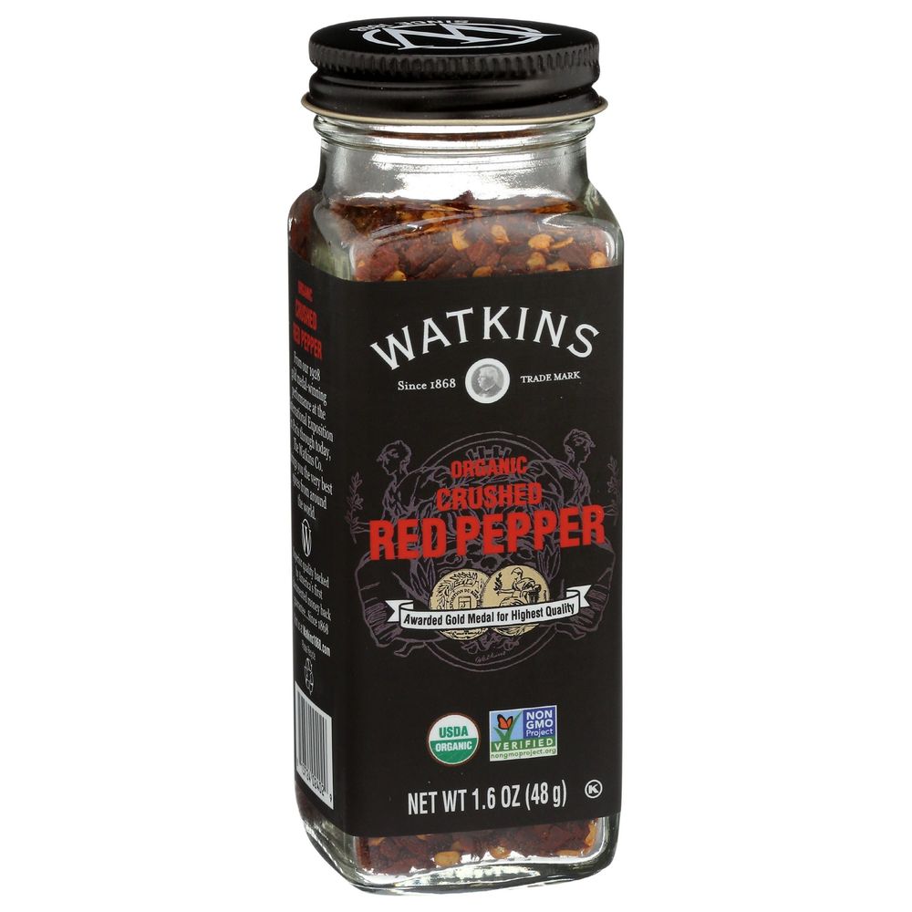 Watkins Organic Crushed Red Pepper Seasoning, 1.6 Ounce -- 6 Per Case