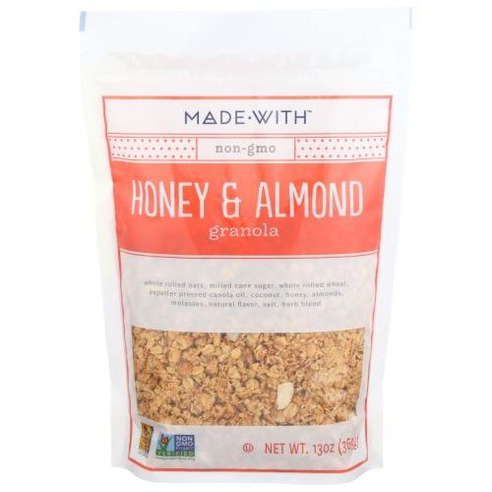 Made With Organic Honey And Almond Granola, 13 Ounce -- 6 Per Case