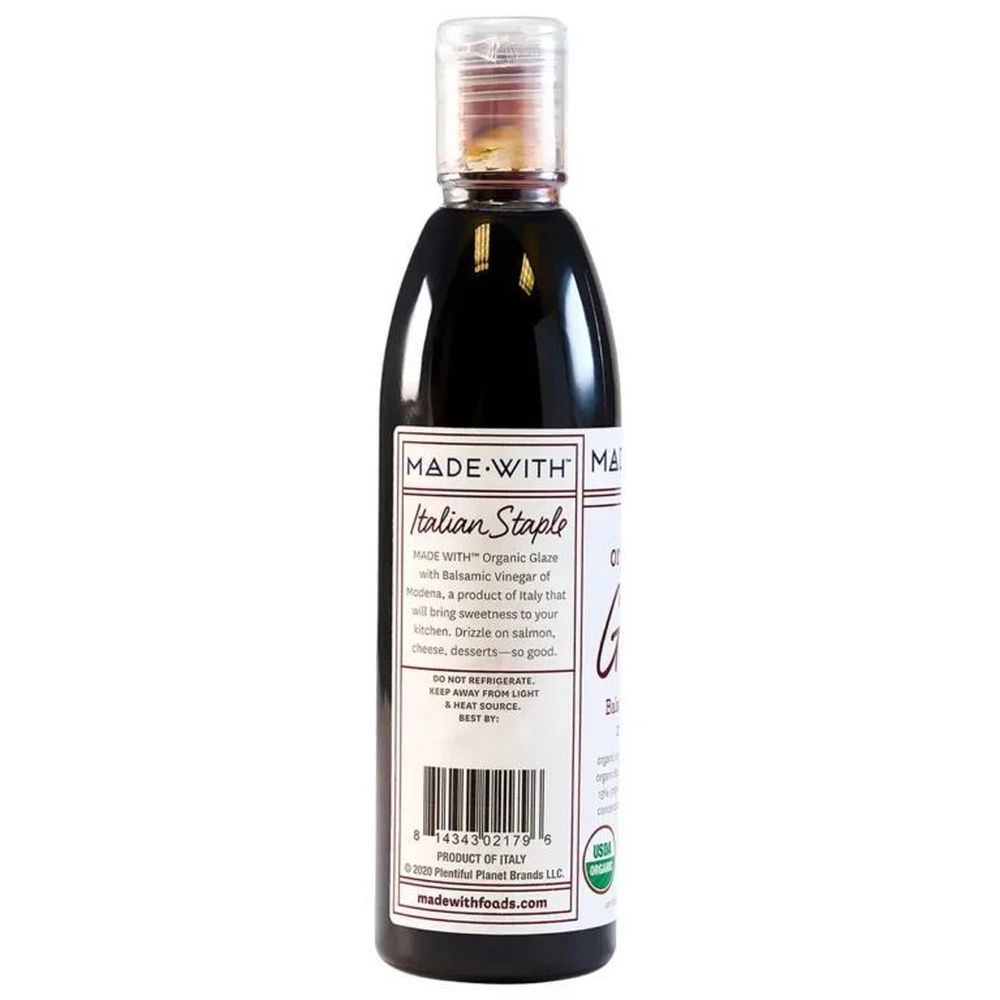 Made With Organic Glaze with Balsamic Vinegar of Modena, 8.5 Ounce -- 6 per  case