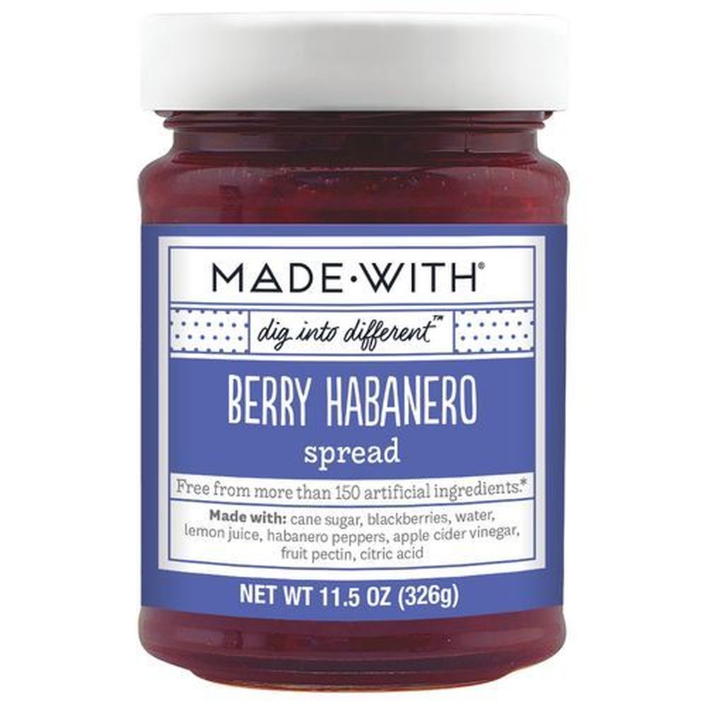 Made With Berry Habanero Spread, 11.5 Ounce -- 6 Per Case