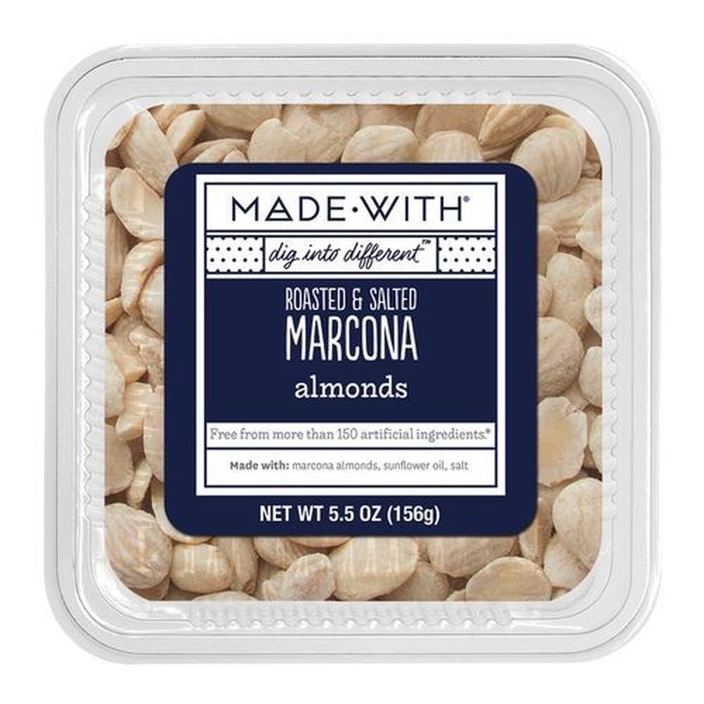 Made With Roasted Salted Marcona Almonds, 5.5 Ounce -- 12 per case